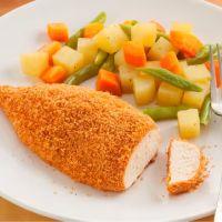 imagem Frango à Milanesa com Legumes